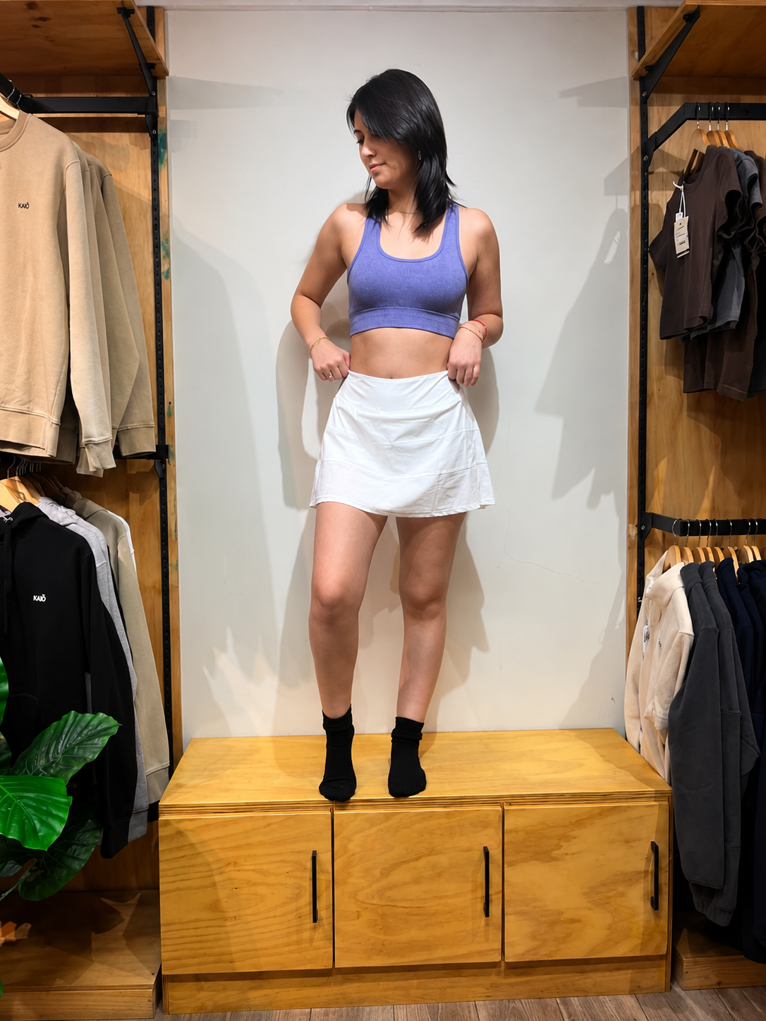 Falda Short Active Flow