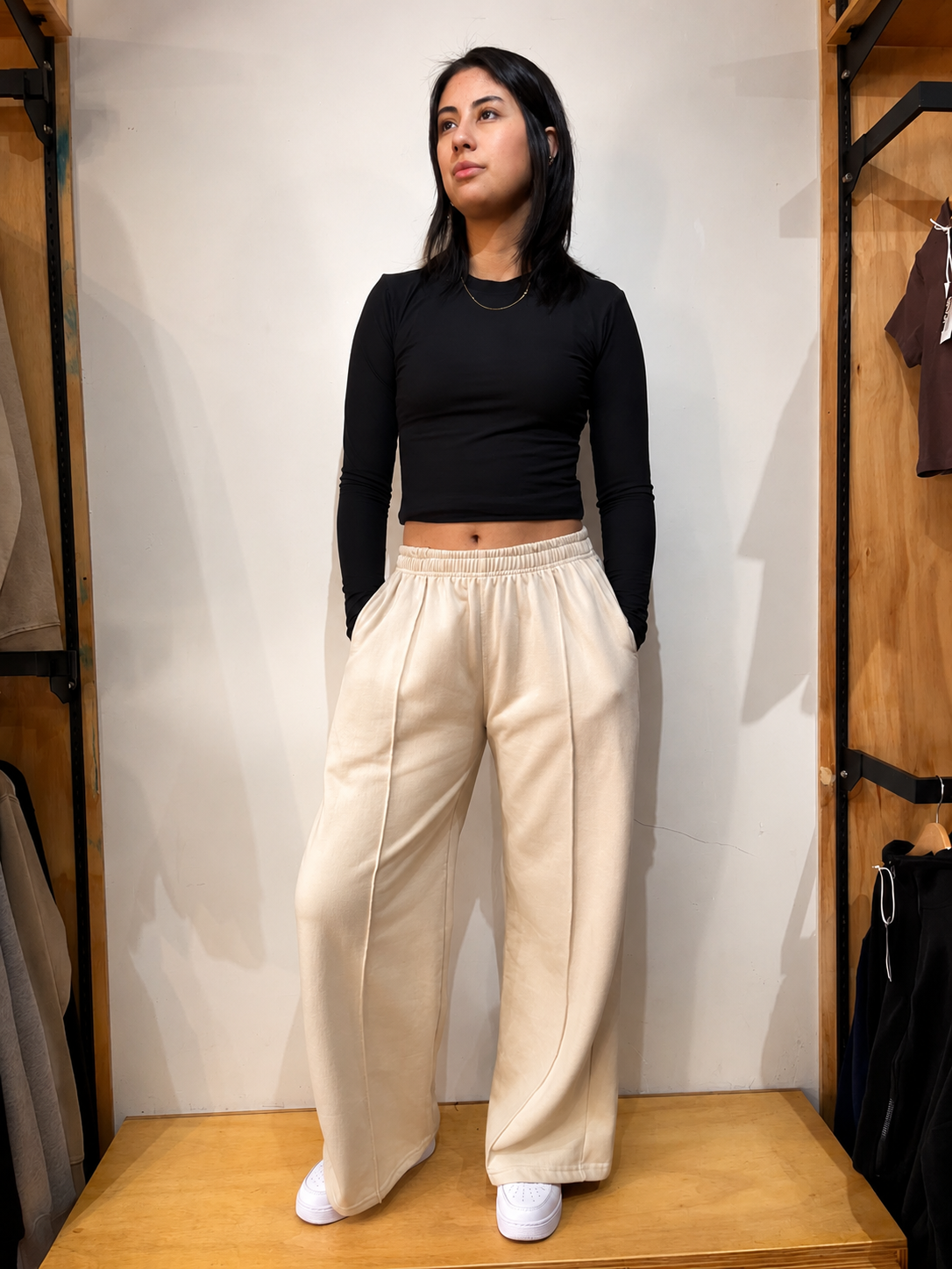 Pantalón Buzo Palazzo Cozy