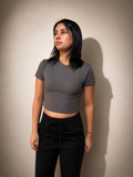 Polera Crop Top Essential
